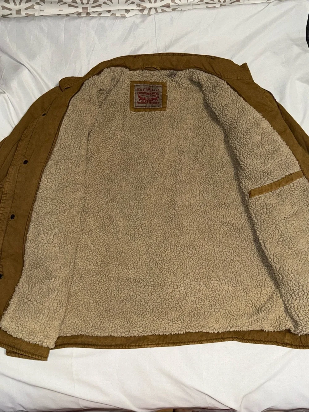 Levi’s Military Sherpa-Lined Field Jacket - Men Size XL